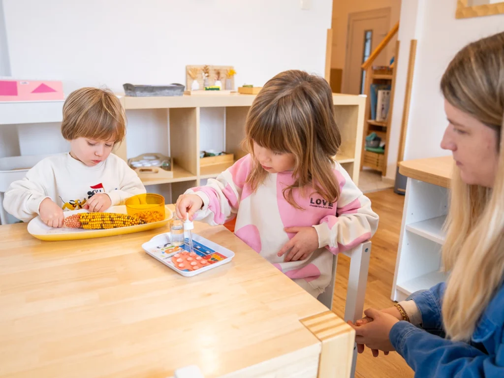 Montessori družinski center delavnice montessori