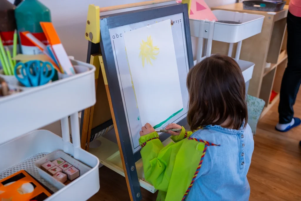 Montessori družinski center delavnice montessori