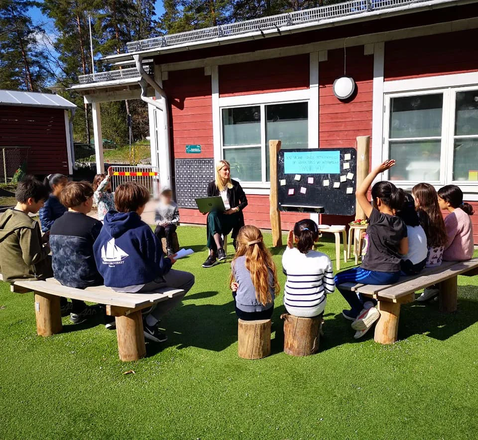 Montessori učni center skupinsko sodelovanje