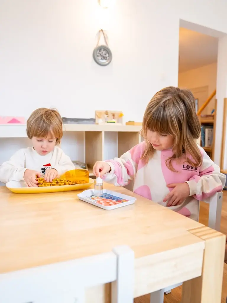 Montessori vrednote samostojnost in odgovornost